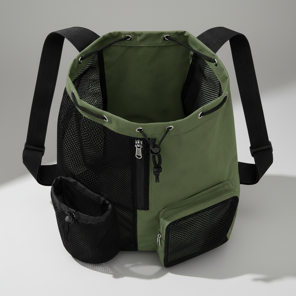 Home After Paws dog reset kit backpack, open.